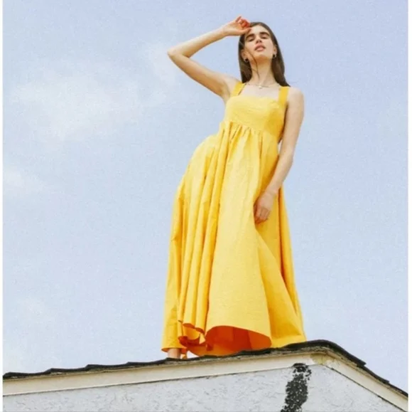 Urban Outfitters Yellow Maxi Dress - Picture 4 of 13